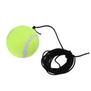 High Elasticity Self-Study Woolen Training Tennis Ball w/ Detachable String