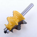 1-1/2"Cutting Length, 1/2"Cutting Depth 8mm Shank Beaded Handrail Router Bit