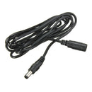 5.5mm x 2.1mm DC Power Jack Male to Female Extension Cable Cord Lead Connec