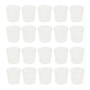 20pcs 20ml Plastic Lab Test Liquid Measuring Container Cups