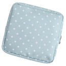 Portable Cotton Sanitary Bag Pouch Tampons Makeup Storage for Girls Green