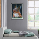 5D DIY Full Drill Diamond Painting Squirrel Cross Stitch Mosaic Kit (W1447)