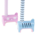 4Pcs Multicolor cute giraffes novelty ballpoint pens for kids3CXP
