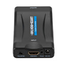 1080P HDMI to SCART Video Audio Converter with DC Cable for HD TV (EU)