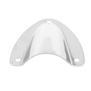 6.4 x 5.5 cm Stainless Steel Midget Vent Clam Shell Vent Boat Marine