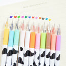 #12 Color Gel Pens Set School Art Student Supplies Coloring Drawing Pen 0.5mm
