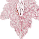 4Pcs Plated Leaf Pendant Necklace Jewelry Natural Leaf DIY Jewellry Findings