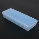 Large 7 Compartment Holder Convenient Jewelry Contact Lens Storage Box