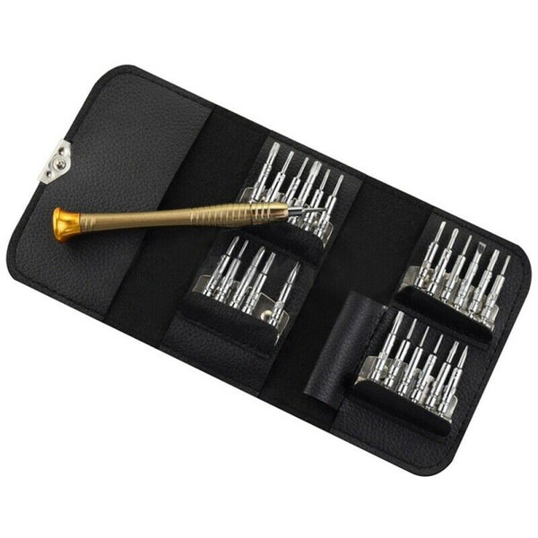 25 in1 Precision Screwdriver Set Opening Repair Tools Kit for Phone Watch Laptop