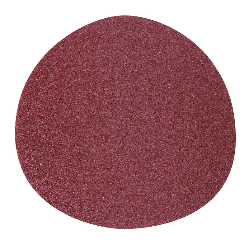 30pcs/set 125mm 80 Meshes Round Self-adhesive Sand Paper Flocking Sandpaper