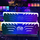 Desktop Memory Cooling Clip RGB Light 6 Automatic Change RAM Cooling Vest