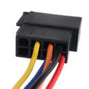 Universal Car Stereo Female Socket Radio ISO Wire Harness Adapter Connector New
