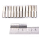 12Xarchery Broadhead Adaptor For Id 8Mm Arrow Shaft Aluminum Sleeve Adapter A ME
