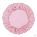 4Pcs Square Round Stretch Dining Wedding Chair Seat Cover for 35-50cm Pink
