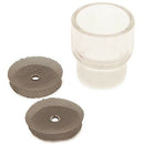2X(Pyrex Tig Welding Cup Kit for Tig Torches Wp-9 & Wp-17 Gas Lens 1.6Mm an