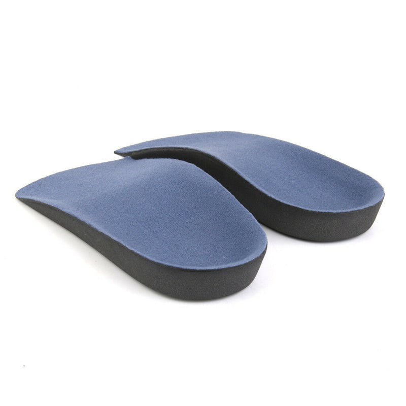 Kids 3/4 Orthotic Insoles Arch Support Foot Soothers Pronation Fallen Arches