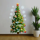 Christmas Tree Stars Removable Wall Stickers Art Decals Mural DIY for Room  B7H4