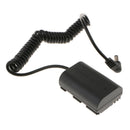 DR-E6 Dummy Battery Pack Half-decoded DC Coupler for Canon EOS 5D Mark II 5D