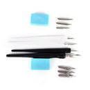 Manga Pen Dip Pen Set Manga Comic Pro Drawing Kit Anime Nib Drawing Tool LJAU