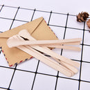 10Pcs Disposable Wax Waxing Wooden Body Hair Removal Stick Applicator â„–[
