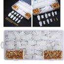 580x Wire Connector 2 3 4 6 9Pin Cable Terminal Kits for Bike Car Boat