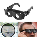 Portable Fishing Telescope Glasses Style Binoculars Magnifier Adjustable Eyewear