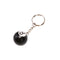 New Black 8 Billiard Ball Key Chain Bag Accessories Keyring Car Key Holder G Bj