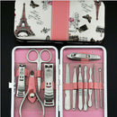 Men Women Manicure Pedicure Set Finger Toe Nail Clippers Scissors Grooming Ki Nw
