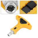 Hex Sted Anti Slip Kit Screwdriver Set Home T Handle Manual Ratchet Tool