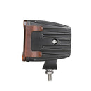 2 Pcs 3 Inch Amber Led Pod Covers Square Led Light Bar Covers Led Cube Cove