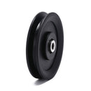 1pc 115mm Black Bearing Pulley Wheel Cable Gym Equipment Part Wearproof ME