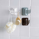 6Pcs Rotating Hooks Strong Adhesive Towel Rack Bathroom Wall Rack Free Punc