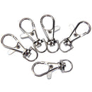 10xswivel trigger key ring lobster clasp clip snap hook diy jewelry findings