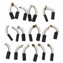 10 Pairs 12.7 x 5.5 x 4mm Motor Carbon Brushes for Electric Drill