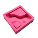 DIY Succulent Practical Square Shape Terraced Field Craft Concrete Silicone Home