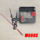 1 Set Silent Large Wall Clock Quartz Clock Movement Mechanism DIY Repair Par Hn