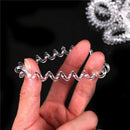 10x Clear Elastic Telephone Line Wire Hair Band Ropes Holders Head Accessory ME