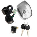 Ignition Switch Lock+Fuel Gas Tank Cover+Steering Lock Set for Suzuki GS125