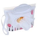 1PC Clean wipes carrying case wet wipes bag cosmetic wipe easy-carry pouch  ME