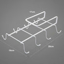1PC Multifunctional Kitchen Storage Rack Nails Cupboard Hanging Hooks Wine