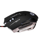 K1015 Usb Wired Mouse 7 Buttons 4 Colors Led 4000 Dpi Adjustable Optical Ga J4Y6