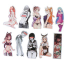 100Pcs Sexy Girls Anime Stickers DIY Scrapbook Suitcase Laptop Guitar Stick lj