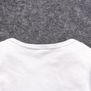 4pcs Toddler Boys Girls Clothes Set Cartoon Print Cotton Clothing (9-12M)