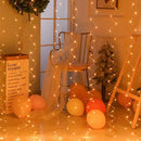 200LED USB Curtain Lamp Christmas Home Decorative Lights Garden Fairy Light A