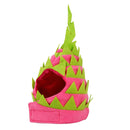 Cute Dragon Fruit Shape Dog Hat Costume Hat for Halloween Birthday Decor L
