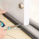 Flexible Door Bottom Sealing Strip Guard Sealer Stopper Wind Dust Blocker Grey