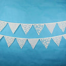 12 Flags 3.2m Pennant Flag Lace Bunting European Wedding Party Decor Banner