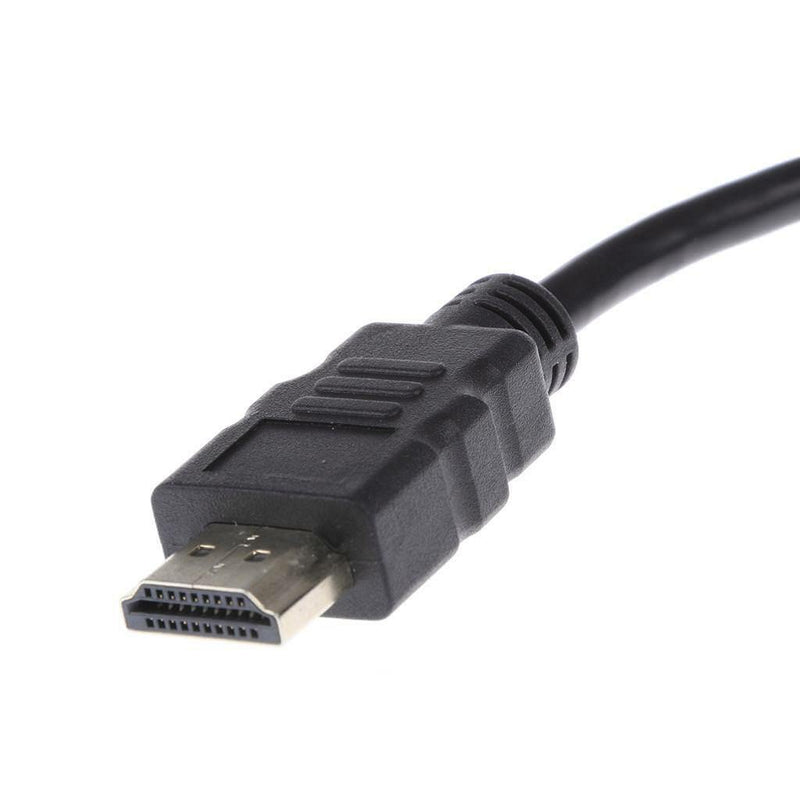 1080P Mini HDMI Male to VGA Female Video Converter Adapter Cable for PC TV