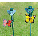 3pcs Solar Planter Butterfly Stakes Garden Yard Decoration Flower Bed Ornament