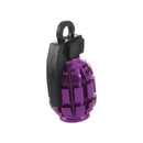 2 pieces blankets / dust-proof bicycle tire valve cap metal - Purple
